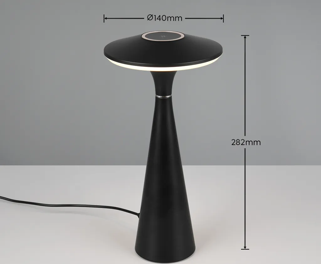 Lampe de table à poser rechargeable pour éclairage d'appoint extérieur - 14