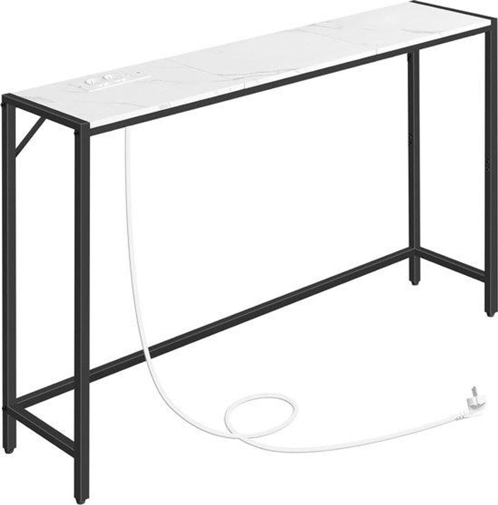 Moderner Konsoltisch - vielseitig und stilvoll - 1 Stück - Eisen und Marmor