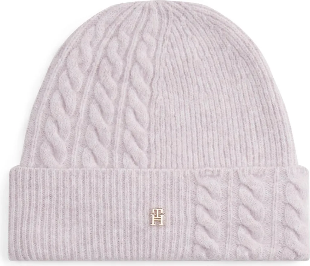 Bonnet Tommy Hilfiger AW0AW17784VK8 - Accessoire d'Hiver Bleu Marine