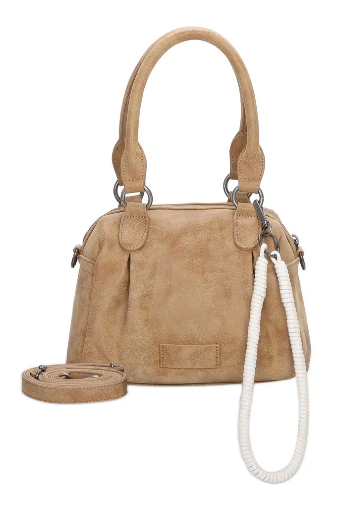 Fritzi aus Preußen borsetta borsa a tracolla Babe01N Vintage Crossbody Bag Cracker marrone chiaro