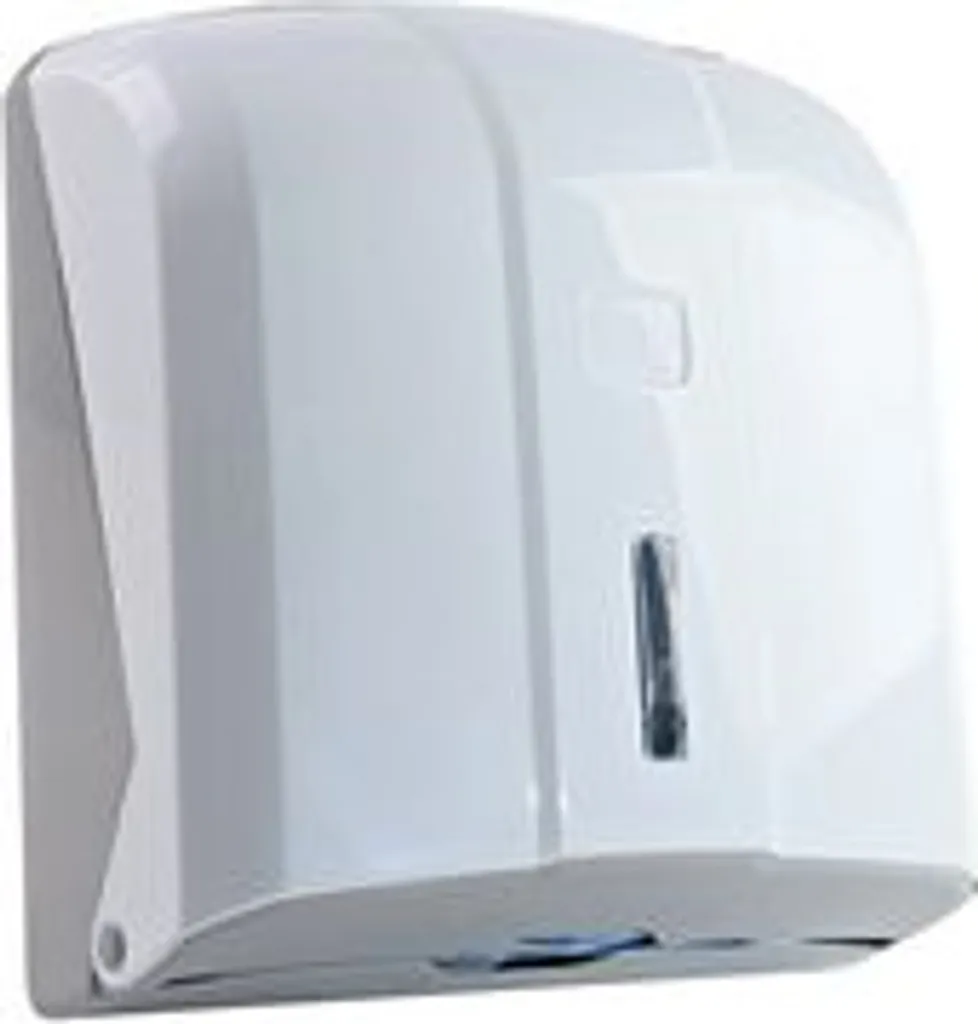 HYGOCLEAN 88838 Distributeur d'essuie-mains pliés Interfold blanc ABS