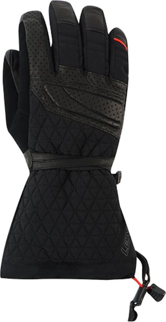 Lenz heat glove 6.0 finger cap women schwarz S