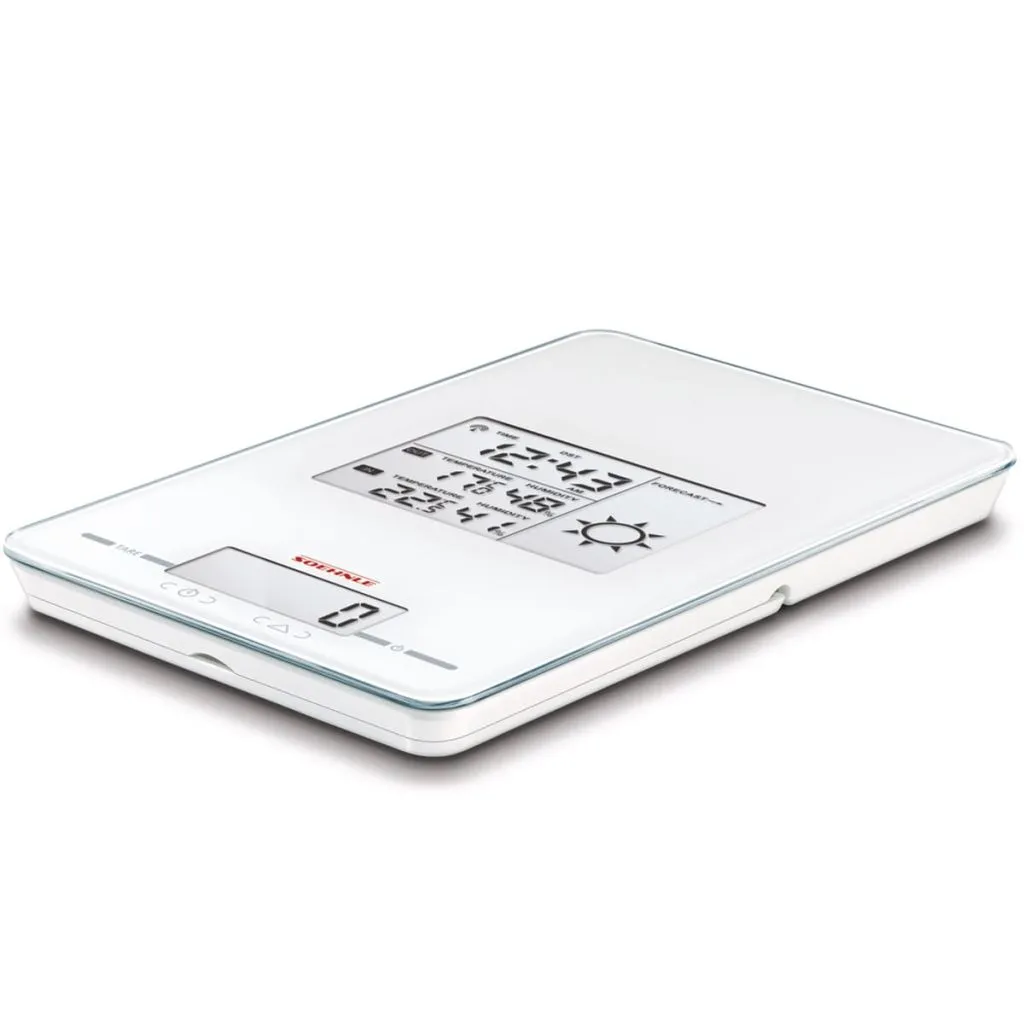 Balance de cuisine Soehnle Page Meteo Center 5 kg Blanc 66223 Précise