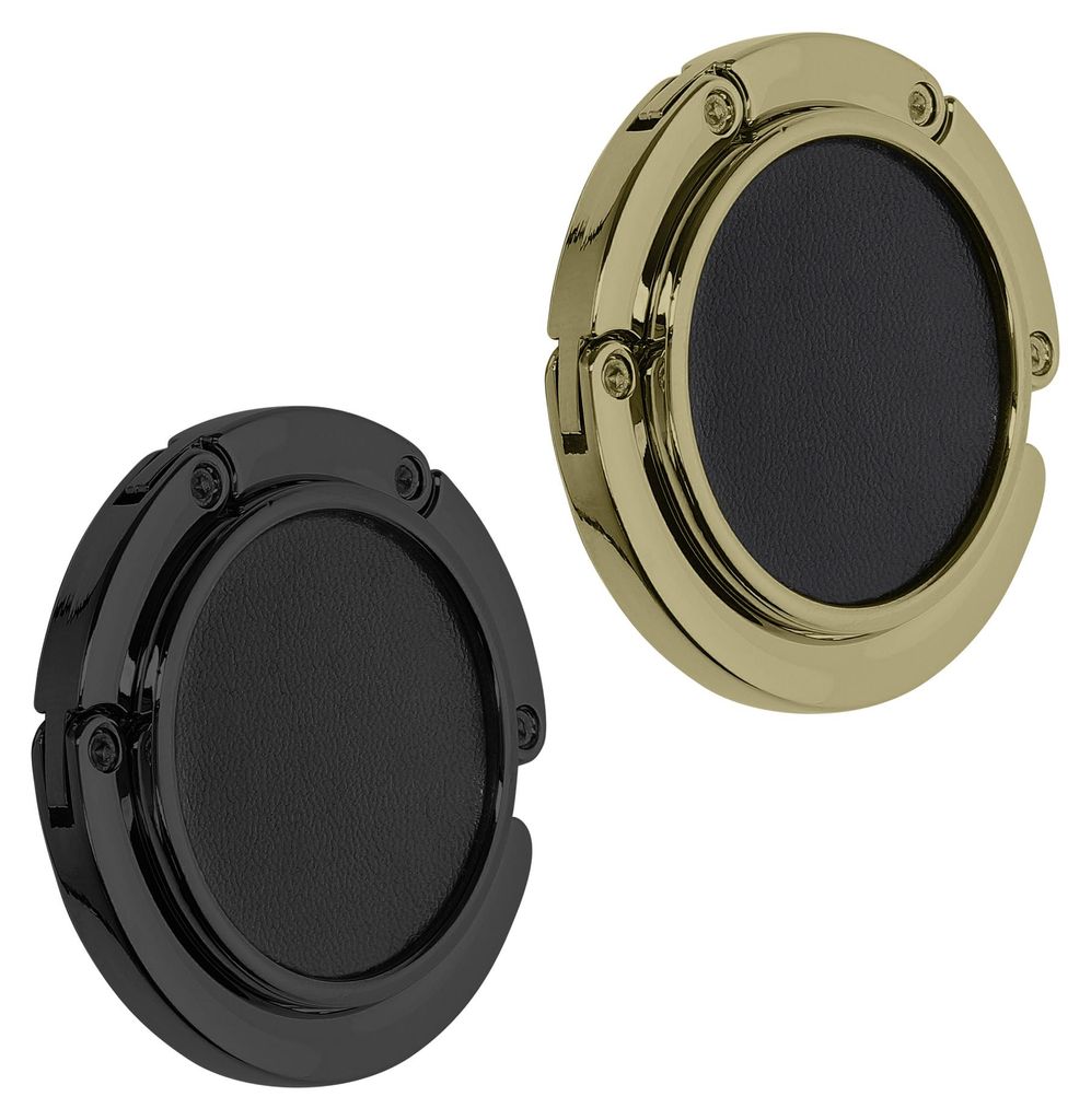 kwmobile 2x Tisch Handtaschenhalter Haken - Faltbare Produktbild 