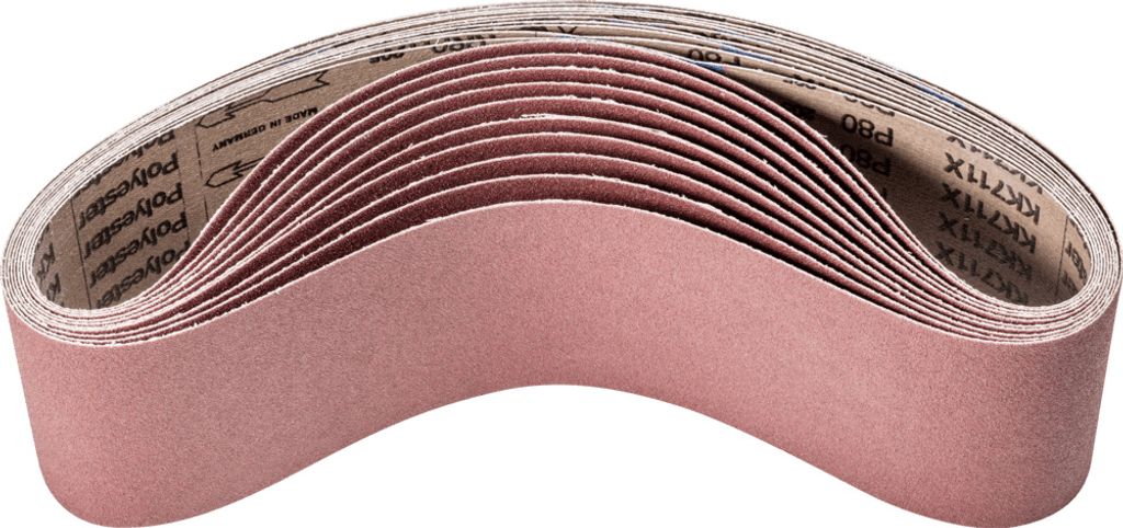 PFERD TOOLS Korund Schleifband BA 100x920mm A80 für universelle Anwendung mit Bandschleifer