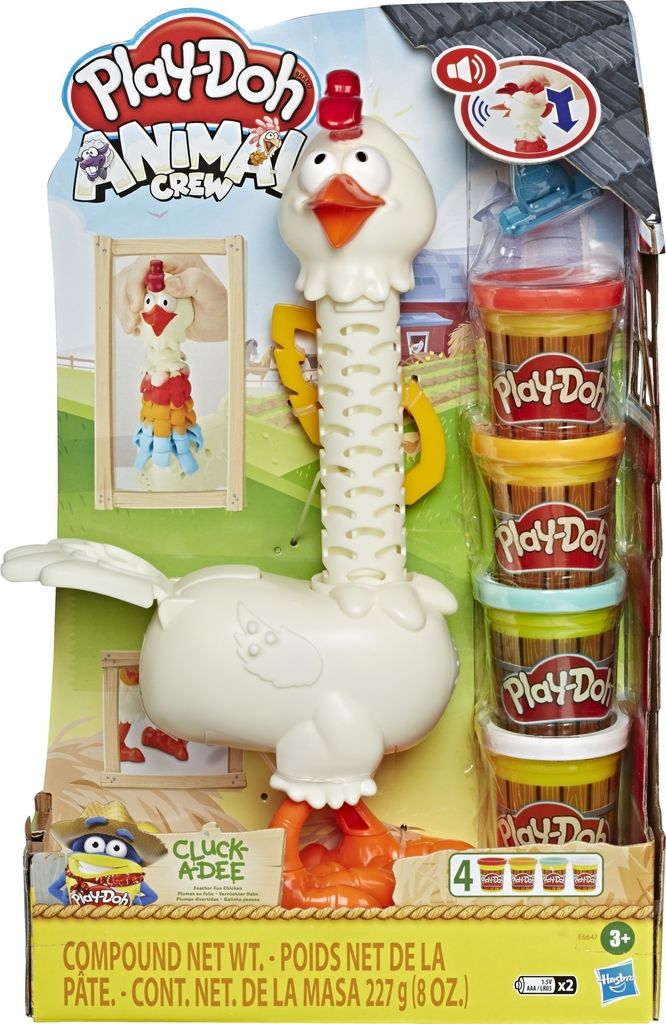 Play-Doh E66475L0, 3 Jahr(e), Nicht toxisch, Batterien erforderlich, Mehrfarbig, 4 Stück(e)