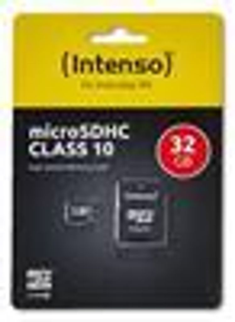 Karta SD MicroSD 32 GB Intenso Class10 wraz z adapterem SD Zdjęcie produktu 12