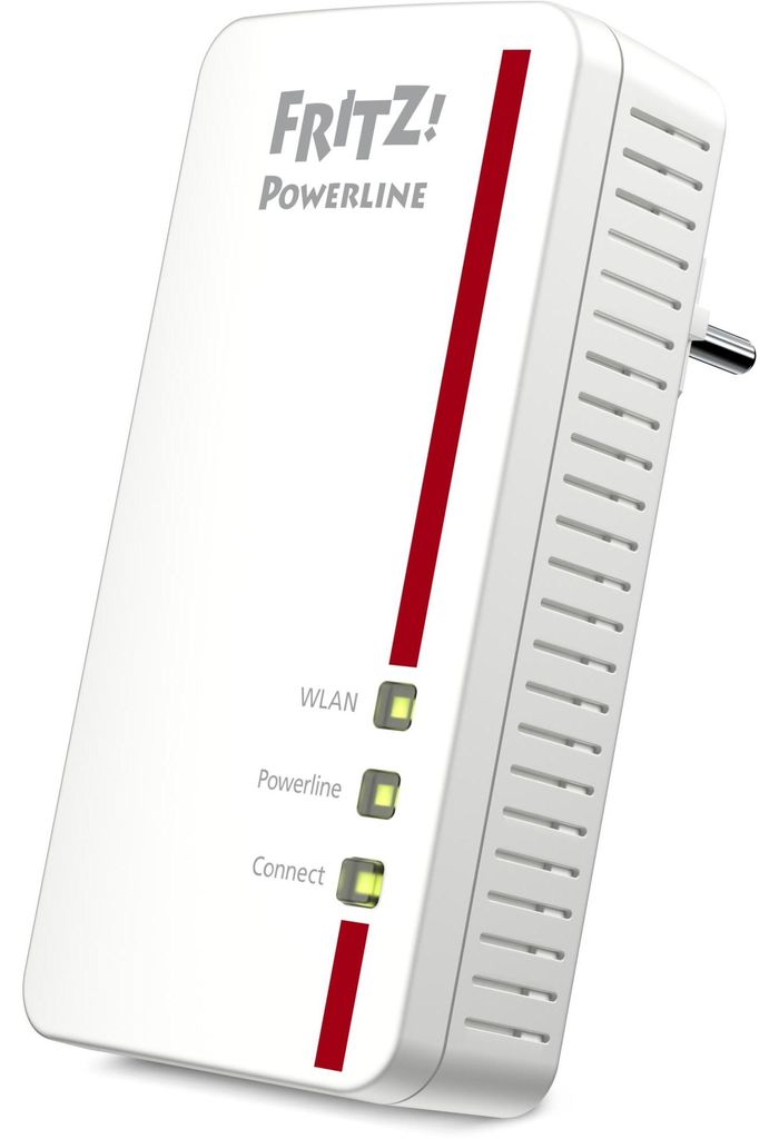 AVM FRITZ!Powerline 1260 Single-Adapter (1.200 MBit/s, Produktbild 