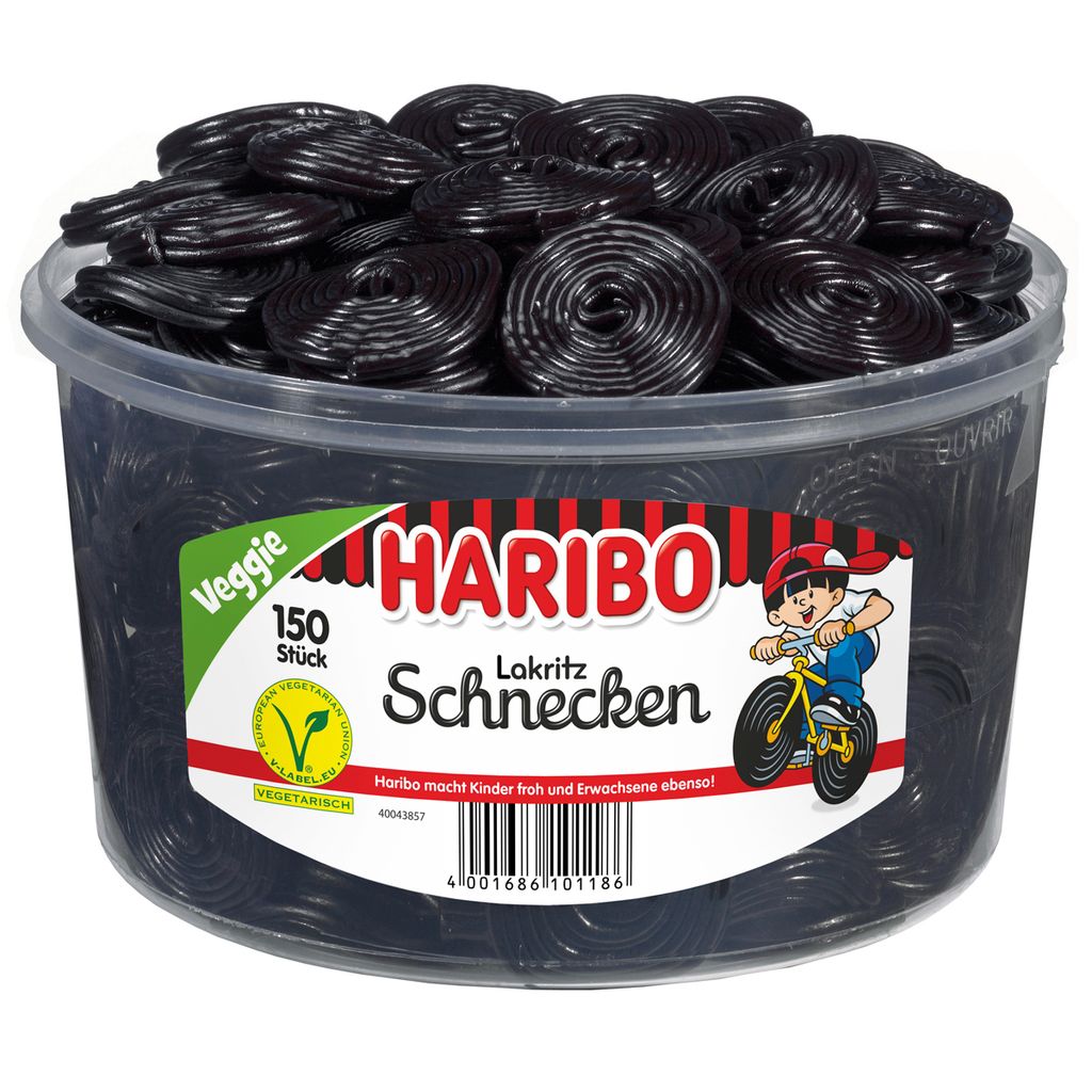HARIBO lékořice 150 kusů Obrázek produktu
