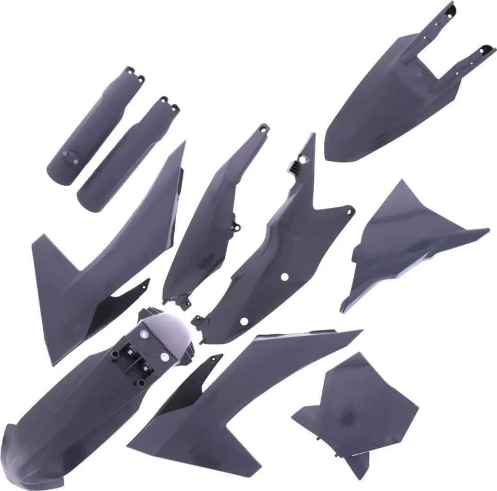 Rénovez votre KTM avec le kit carénage gris Polisport 10 accessoires