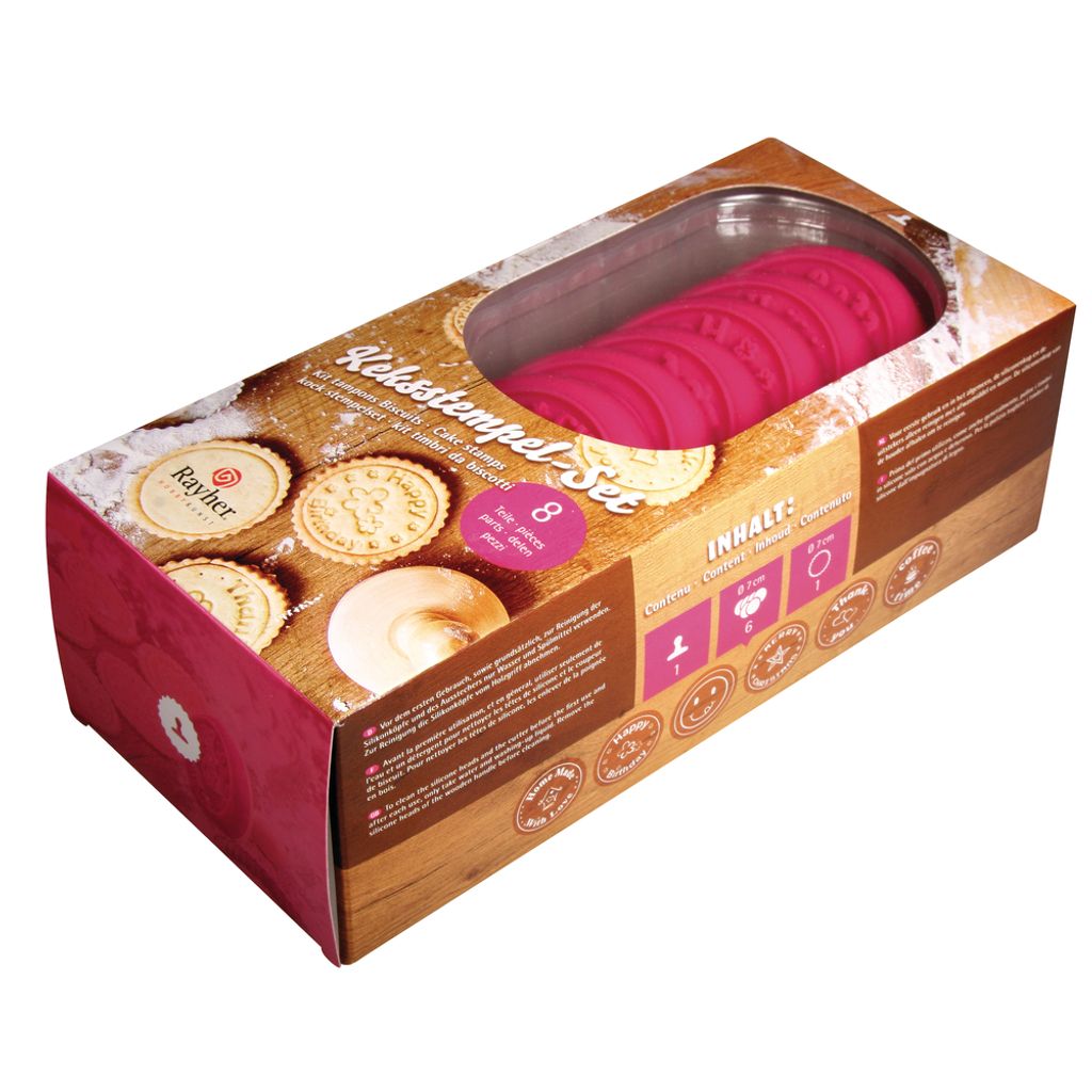 Rayher Keksstempel Set, 8-teilig, Box 1Set