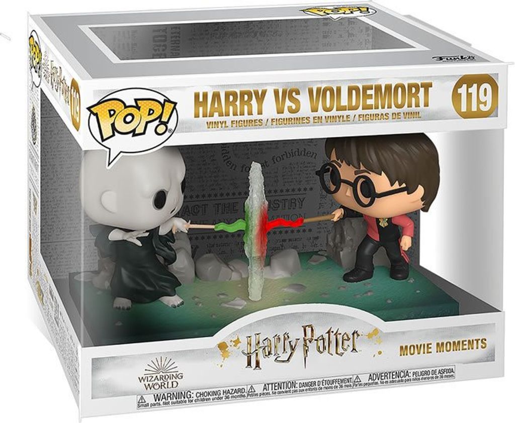 Mini Figuras Harry Potter: Ron Weasley & Parvati Patil 5cm