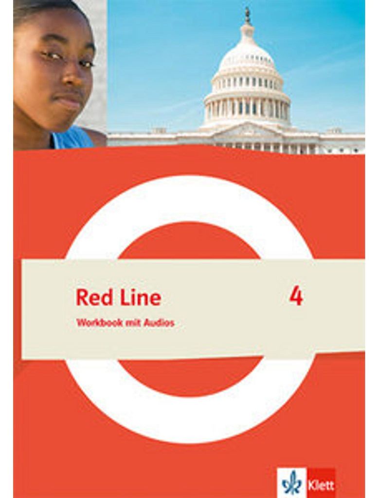 Red Line 4. Workbook mit Audios Klasse 8 Produktbild 