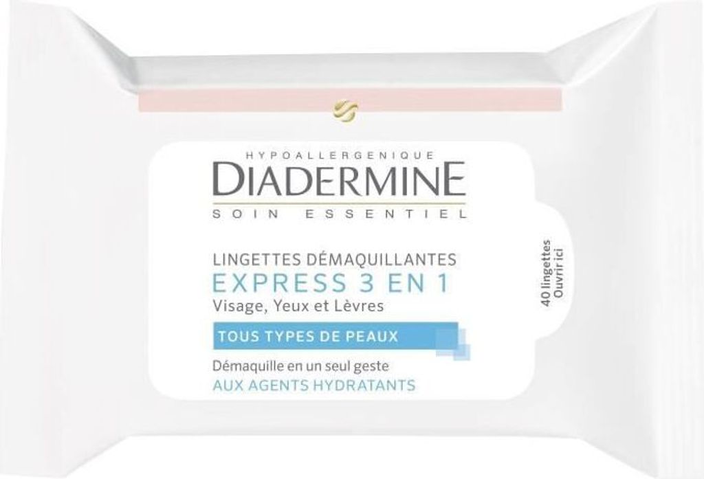 Diadermine Express Fresh 3-in-1-Reinigungstü cher