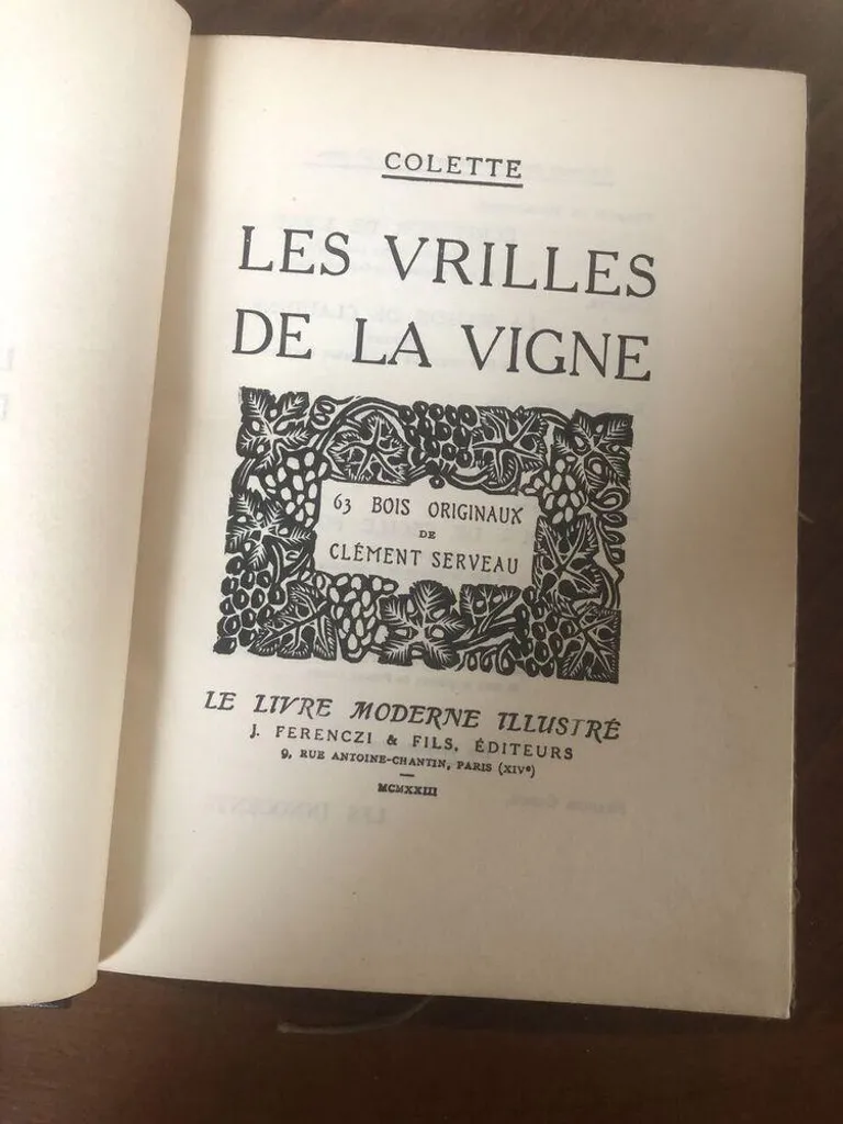 Comprendre Colette avec Les Vrilles de la Vigne Édition Lecture Facile - 2