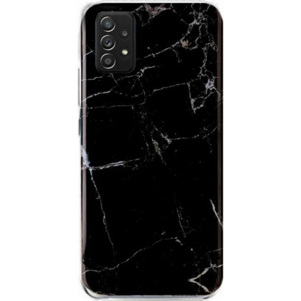 Wozinsky Marble TPU Cover Gel Marmor fr Samsung Galaxy A32 5G schwarz