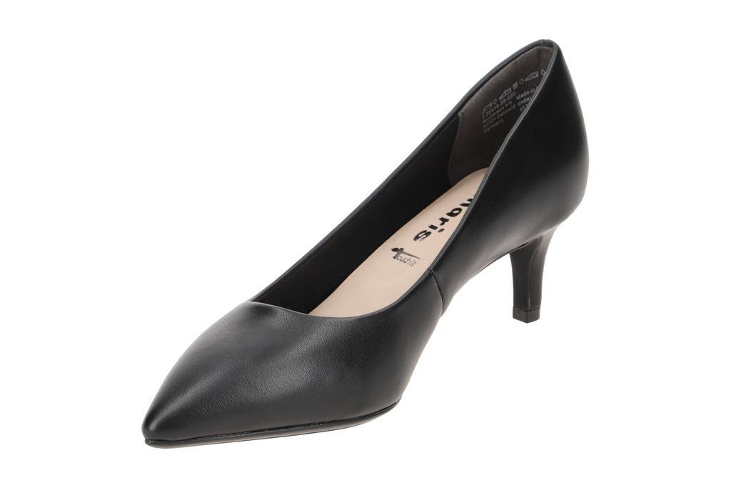 Tamaris Damen Pumps einfarbiges Design spitz Pfennigabsatz Produktbild 22