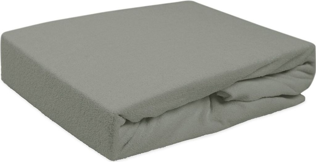 Vložené prestieradlo s gumičkou, froté 90x200cm sivé Obrázok produktu 