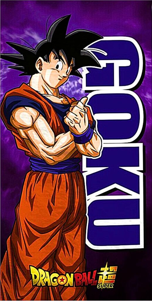 Dragon Ball Son Goku Badetuch Strandtuch Badehandtuch Produktbild 