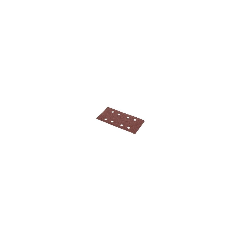 Satz mit 5 perforierten Klettpads (parallel) - Korn 180 - 93 x 185 mm