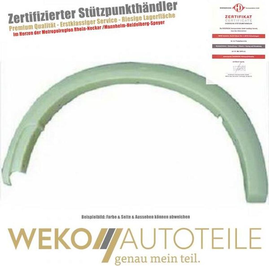 Seitenwand hinten rechts DIEDERICHS 5402968 für ISUZU