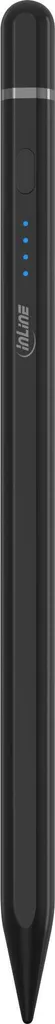 Stylet InLine 55468S pour iPad avec Batterie Rechargeable USB-C Noir