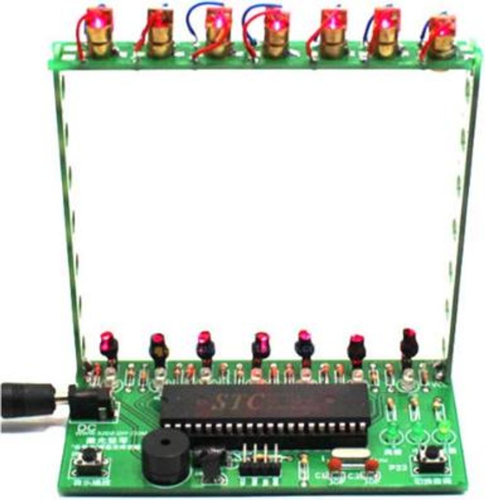 Lötübung Laser Harfe C51 MCU - Fortgeschrittene