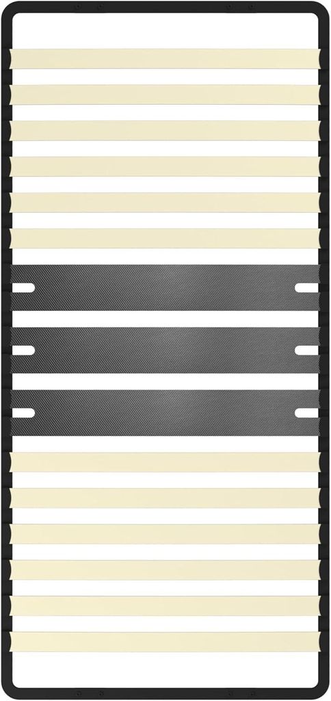 DEWINNER - Sommier 90x190 cm | 1x15 Lattes Peuplier Naturel Image du produit 