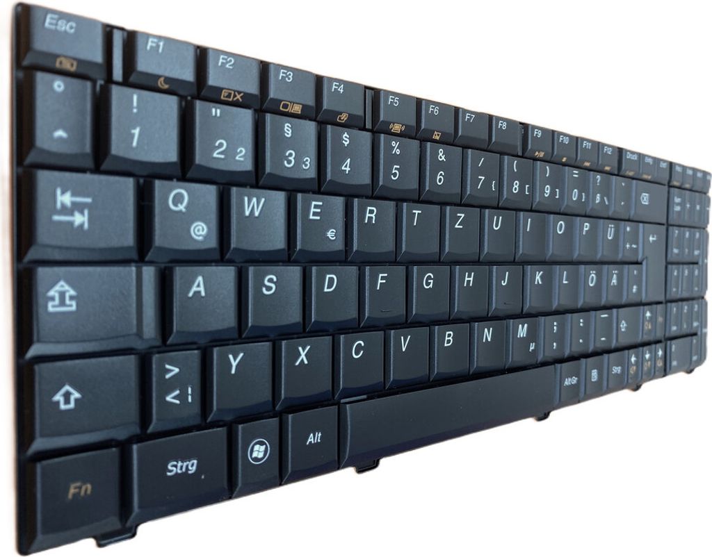 Tastatur - Farbe: Schwarz - Deutsches Tastaturlayout kompatibel für Model: G560-GR