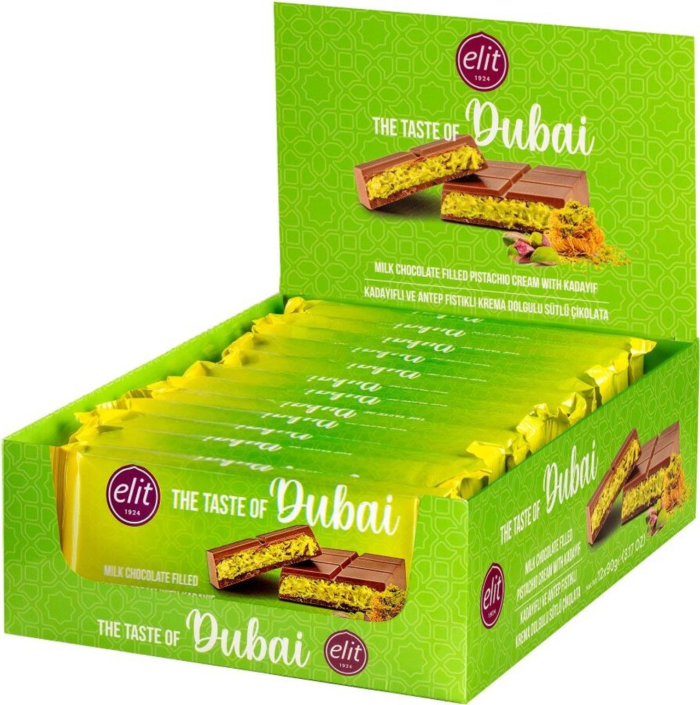 Elit The Taste of Dubai Style Schokolade 90g (Türkei) Produktbild 6