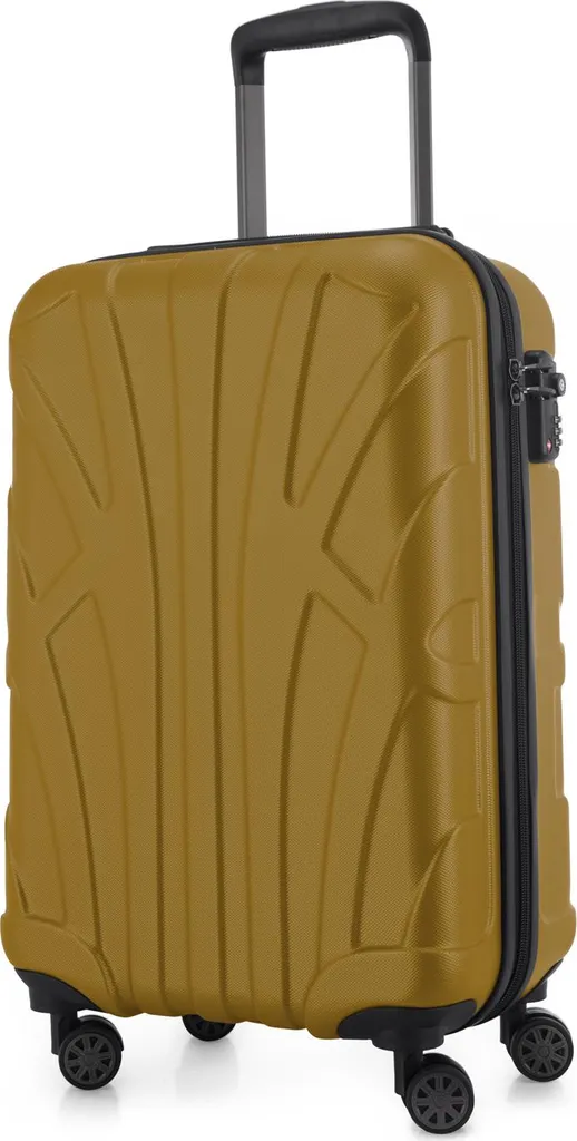 Valigia Leggera Suitline 55x35x20 cm - Trolley Aereo 34L TSA Gold