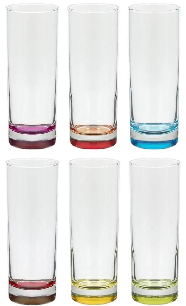Secret de Gourmet Longdrinkglaser - 6x - Colori - 310 ml Produktbild 
