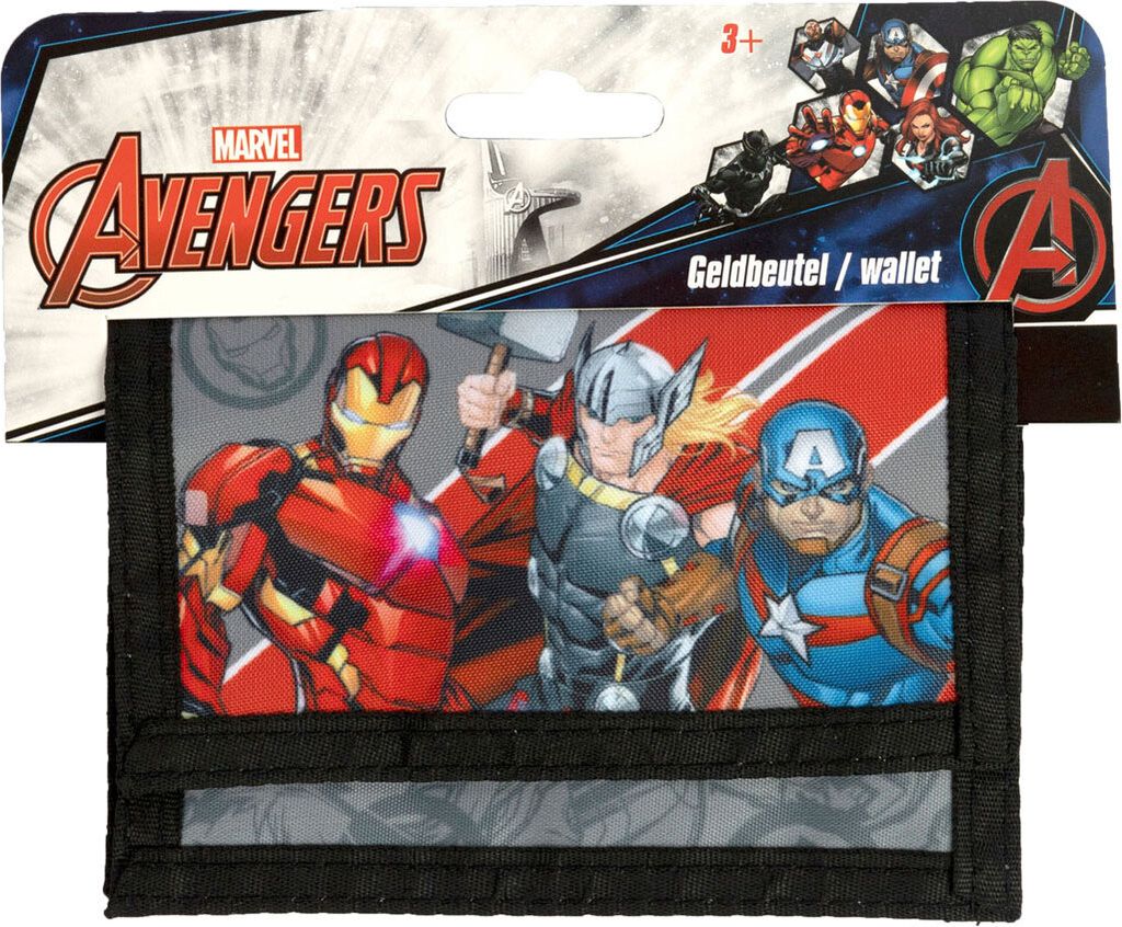 Avengers Brustbeutel Geldbörse Geldbeutel Kinder Produktbild 