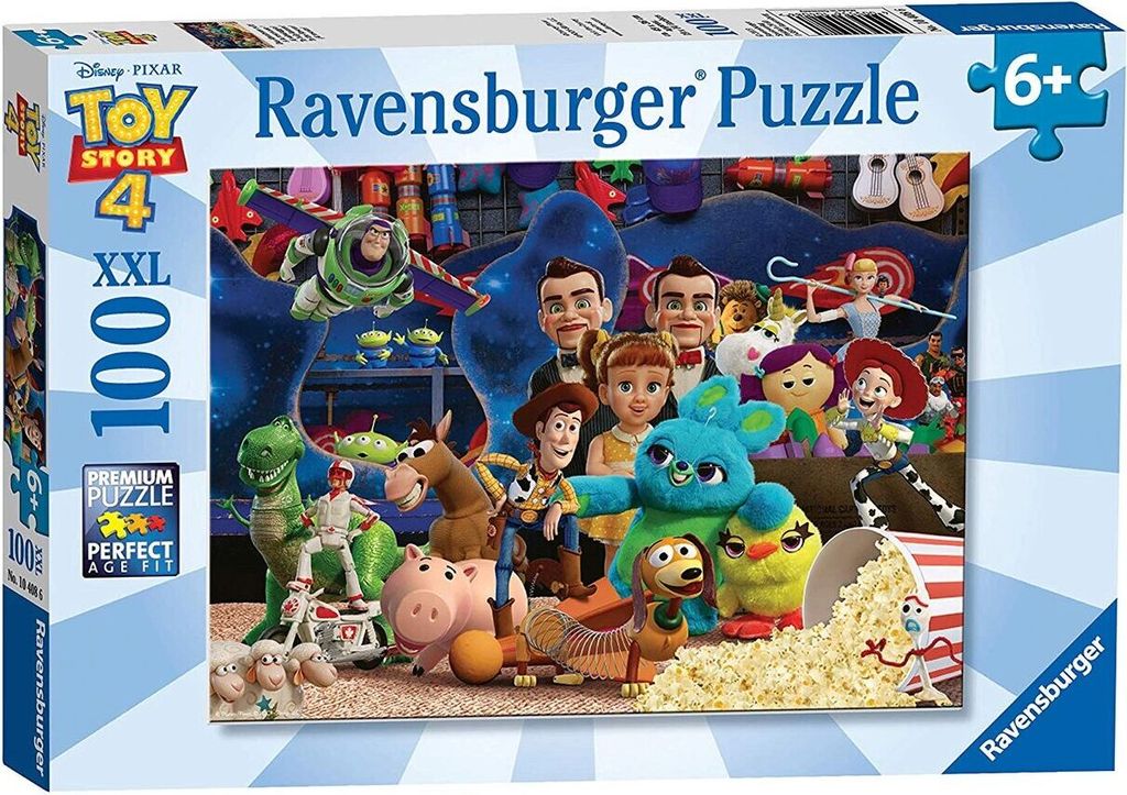 RAVENSBURGER Puzzle Toy Story 4: Rettung XXL 100 Teile