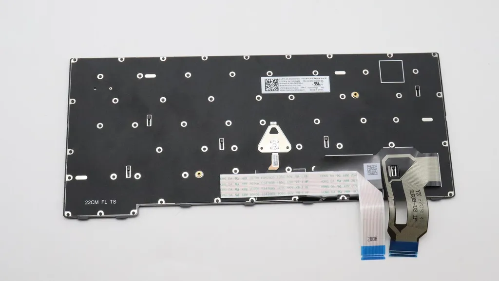 Tastiera Lenovo CS22 Full KBD Top Black Retroilluminata - Ricambio Originale