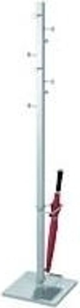 Kerkmann Kleiderständer Slim Line 30622314 silber Metall 8 Haken 31,0 x 175,0 cm