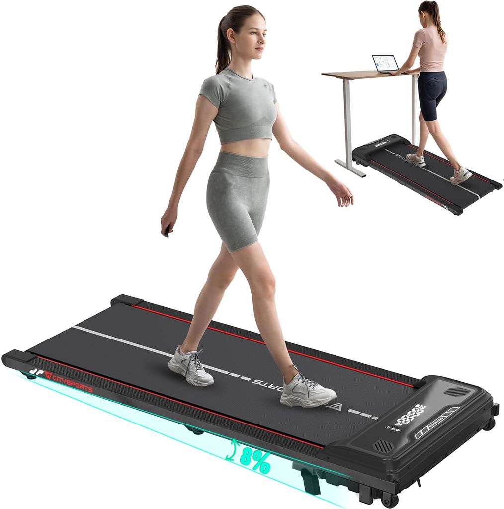 Laufbander Walking Laufband für zuhause & im Büro - Walking Produktbild 1