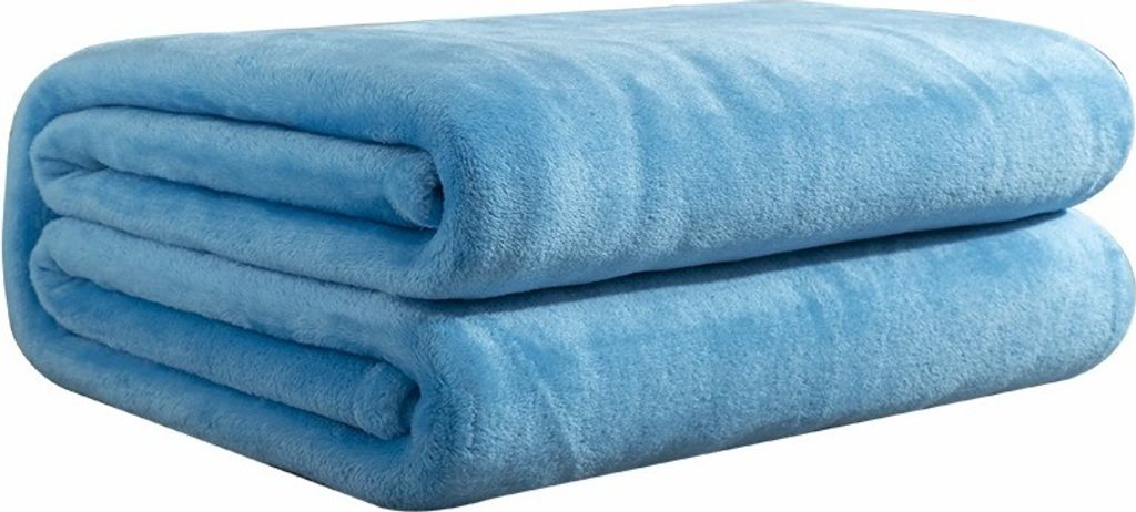 ANTCOOL Klimaanlagendecke, superweiche Flanelldecke, Sofadecke, einfarbig, 200 x 150 cm