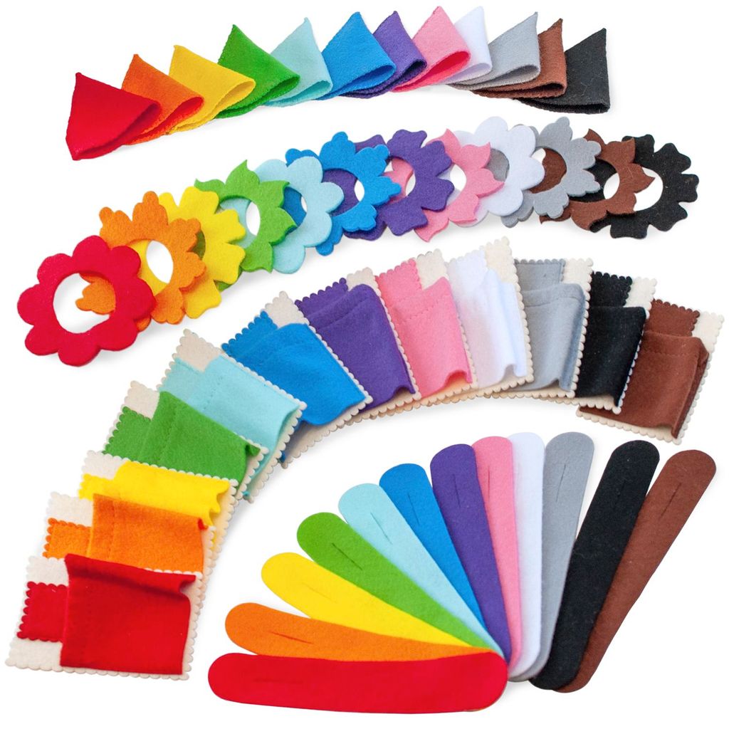 Ulanik Kit d'accessoires Montessori pour le set Peg Dolls Image du produit 