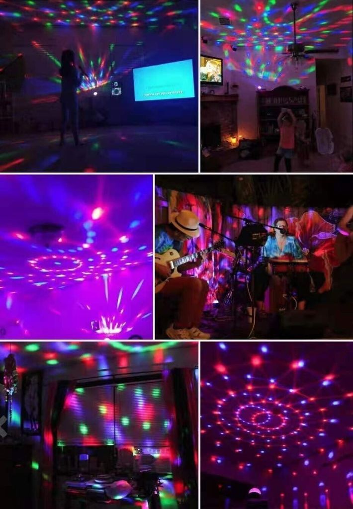 RHP LED Discokugel mit Fernbedienung I Discolicht Produktbild 3