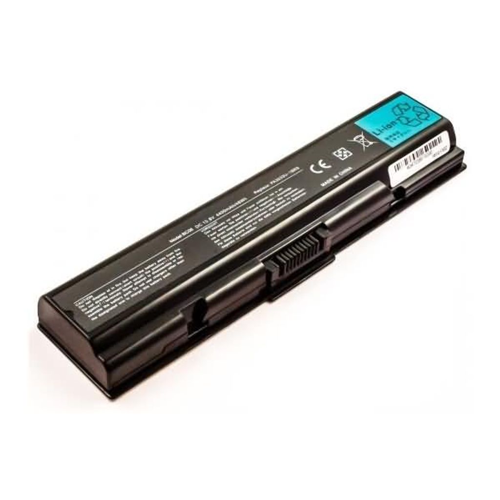 Akku für Toshiba Satellite L300-1ES Li-Ion 10,8 Volt 4400 mAh schwarz
