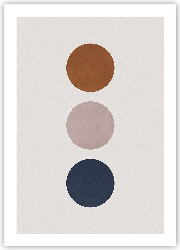 Poster - Poster ohne Rahmen - Minimalistisch Räder Modern - 50x70 cm - Wand Bild - Wanddeko - Wandbilder - Kunstposter - Wandposter - Bilder - Kun...