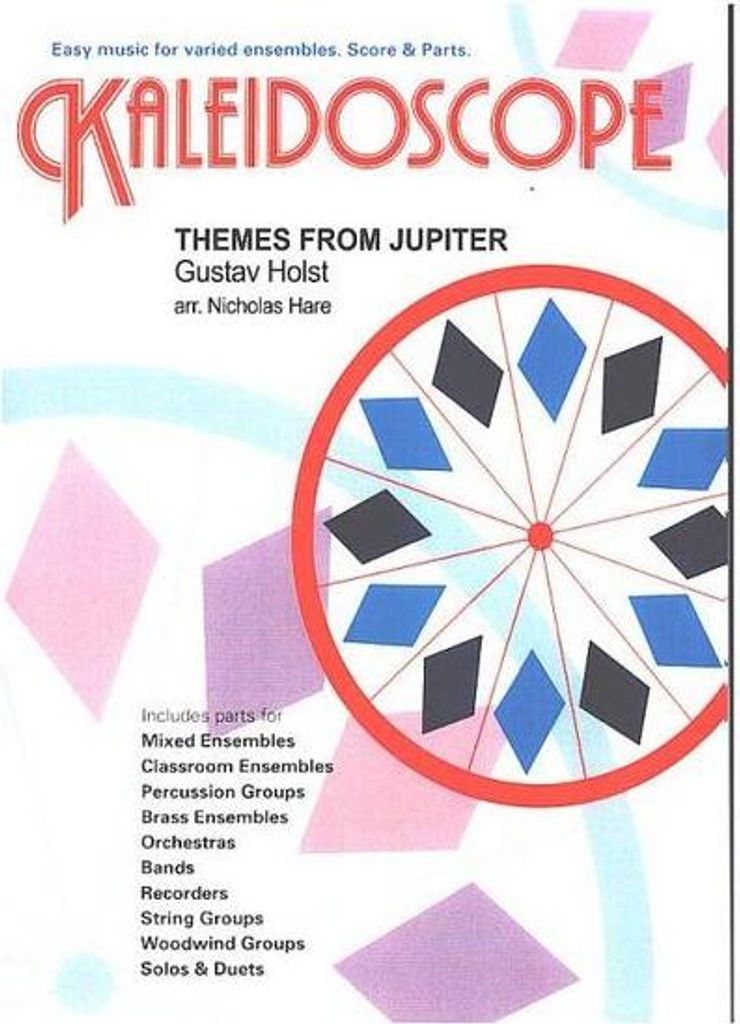 Themes from 'Jupiter' (The Planets)for varied ensembles