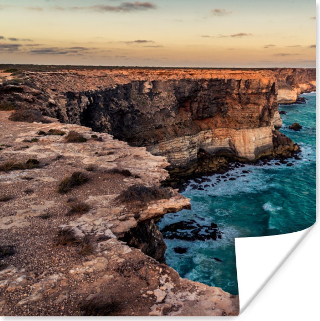 MuchoWow Poster Bunda-Felsen 50x50 cm - Wohnzimmerdekoration