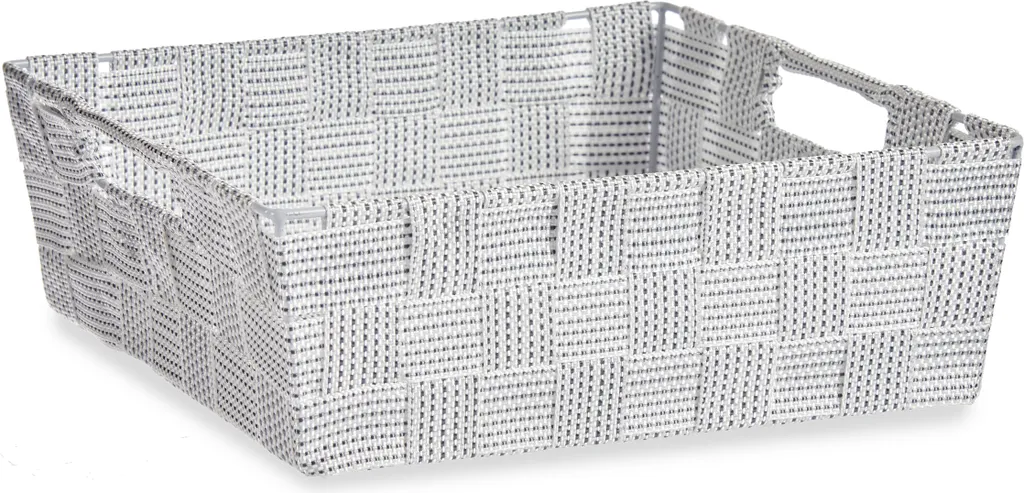 Panier d'armoire gris EASY SORT 27x23 cm - Stop au désordre de placard
