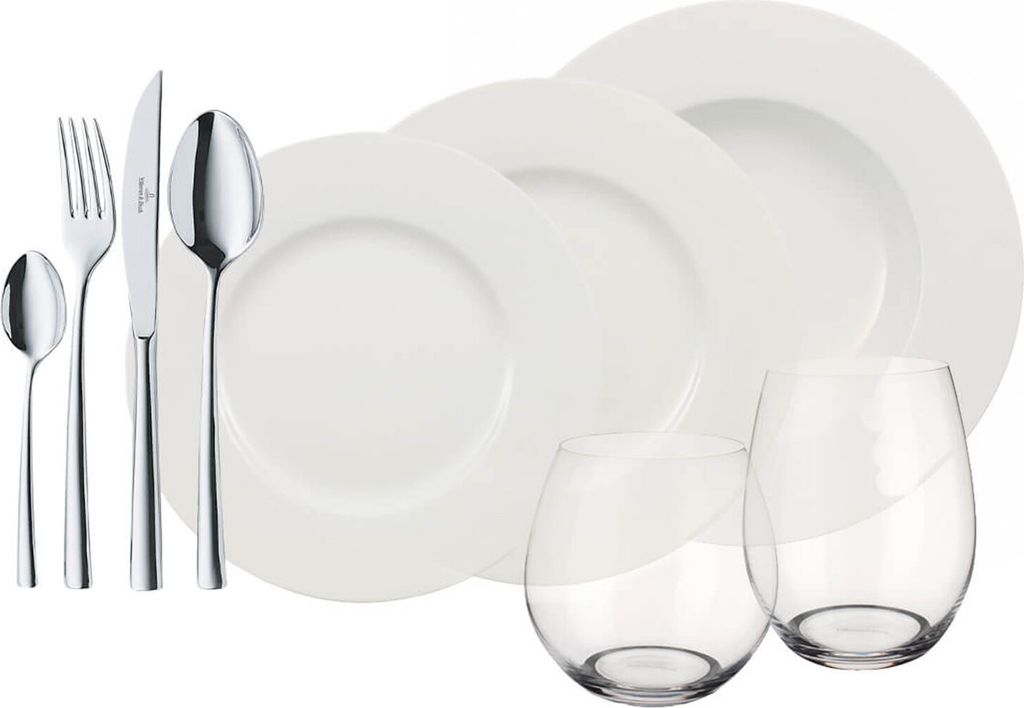 Villeroy & Boch Wonderful World White Combi Set 4 Friends Obrázok produktu