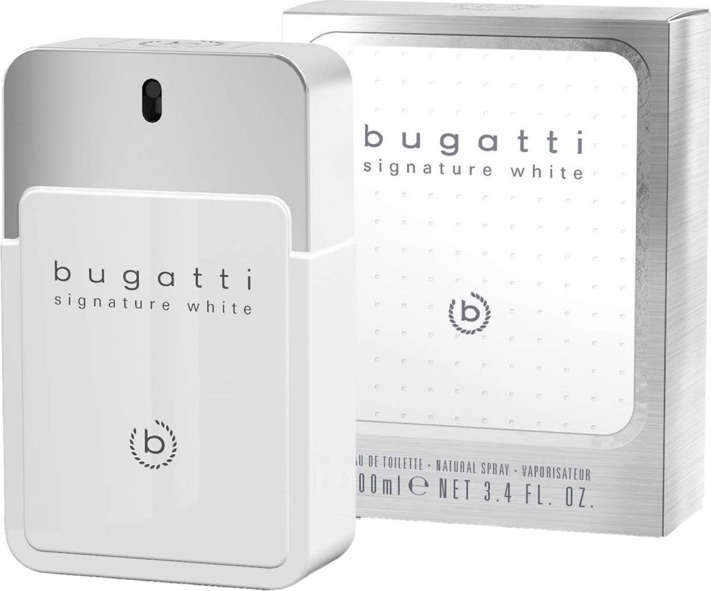 Bugatti Signature White Eau de Toilette für Männer 100ml