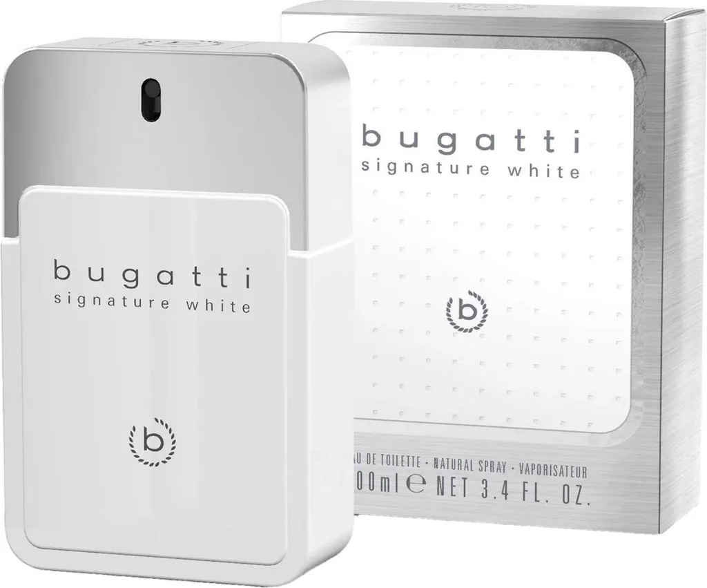 Regalo Uomo: Bugatti Signature White 100ml EDT - Eleganza Sicura