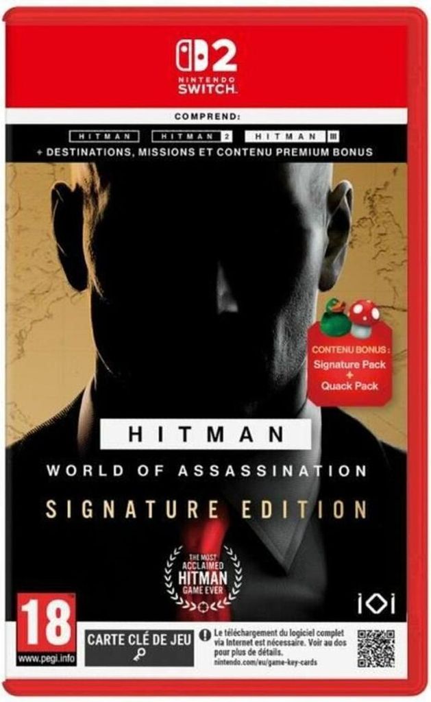 IO Interactive Hitman: World of Assassination - Signature Edition, Nintendo Switch 2, M (Reif)