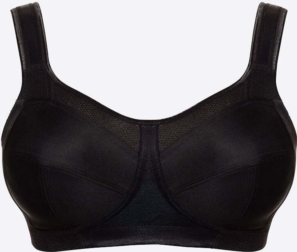 Ulla Sport-BH Kate ohne Bügel schwarz